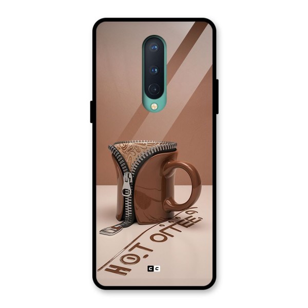 Hot Coffee Glass Back Case for OnePlus 8