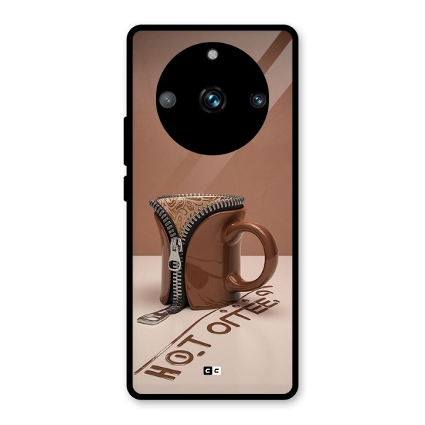 Hot Coffee Glass Back Case for Realme 11 Pro