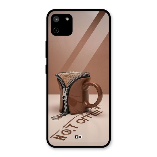 Hot Coffee Glass Back Case for Realme C11