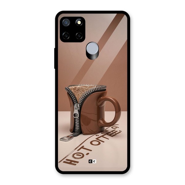 Hot Coffee Glass Back Case for Realme C15