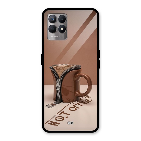 Hot Coffee Glass Back Case for Realme Narzo 50