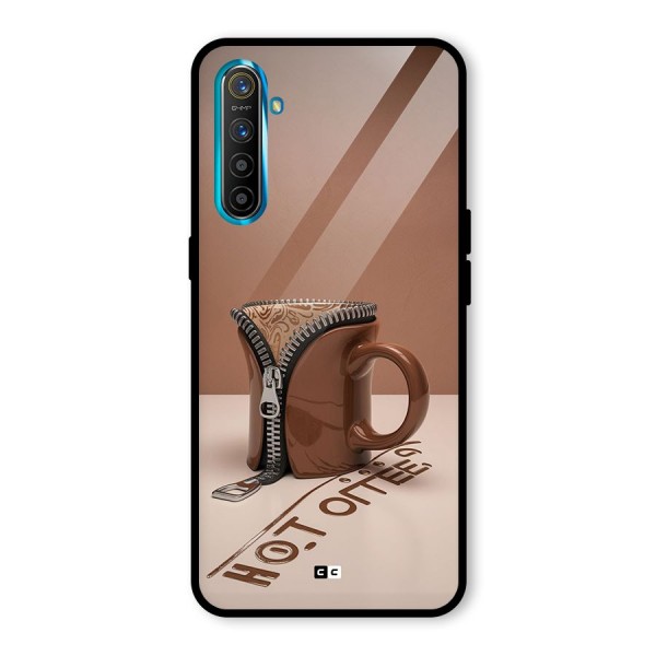 Hot Coffee Glass Back Case for Realme X2