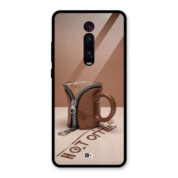 Hot Coffee Glass Back Case for Redmi K20 Pro