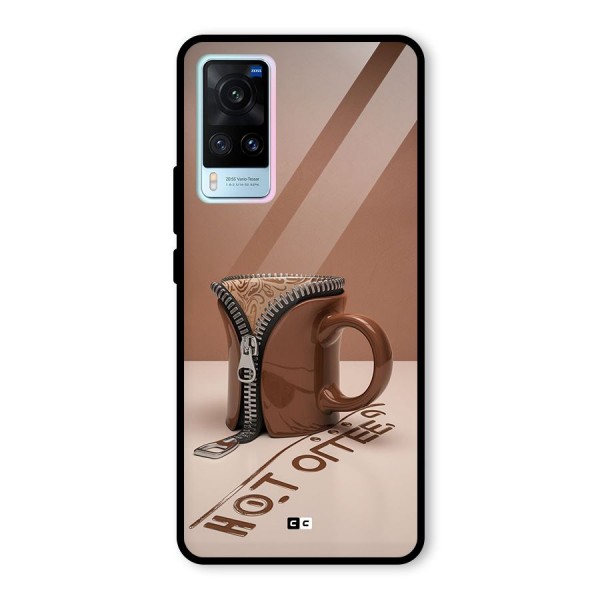 Hot Coffee Glass Back Case for Vivo X60