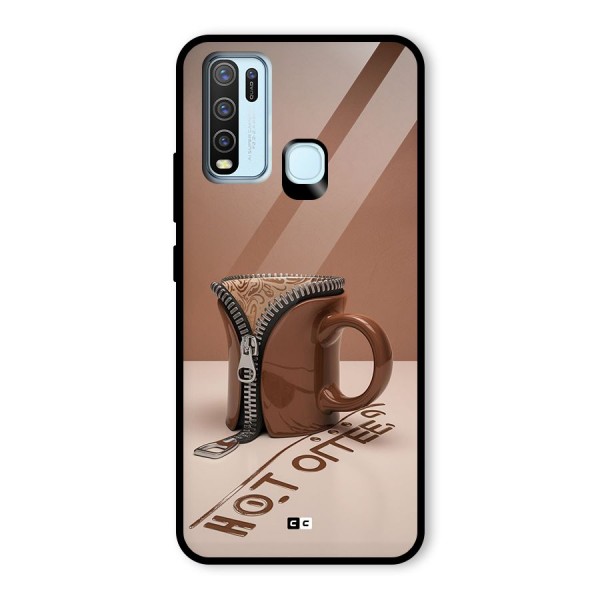 Hot Coffee Glass Back Case for Vivo Y50