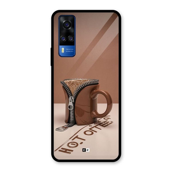 Hot Coffee Glass Back Case for Vivo Y51