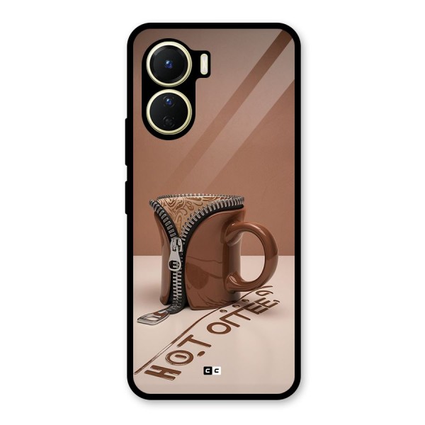 Hot Coffee Glass Back Case for Vivo Y56