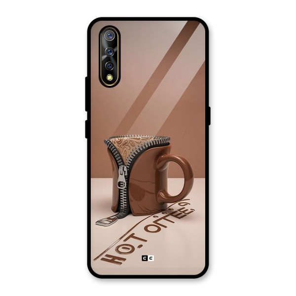 Hot Coffee Glass Back Case for Vivo Z1x