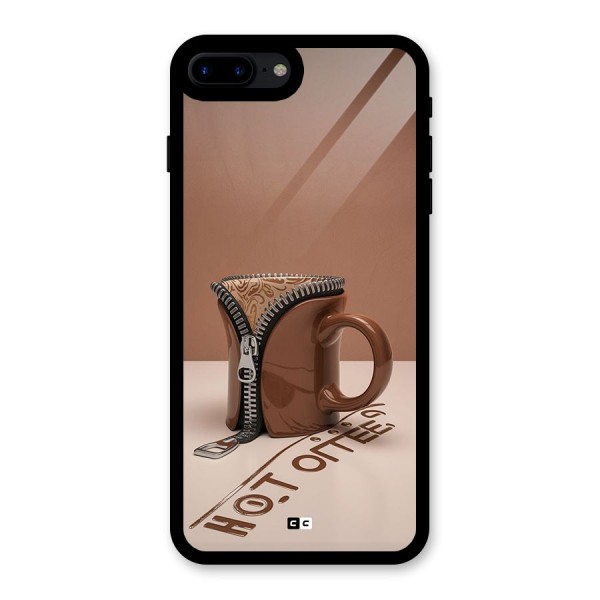 Hot Coffee Glass Back Case for iPhone 7 Plus