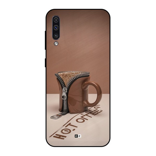 Hot Coffee Metal Back Case for Galaxy A50