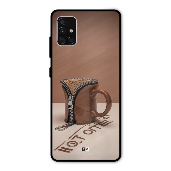 Hot Coffee Metal Back Case for Galaxy A51