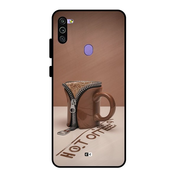 Hot Coffee Metal Back Case for Galaxy M11