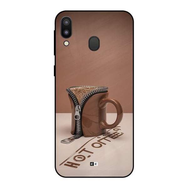 Hot Coffee Metal Back Case for Galaxy M20