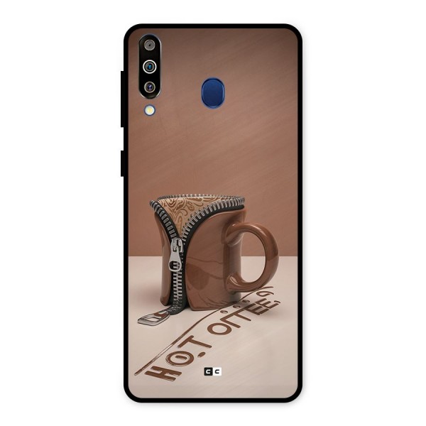 Hot Coffee Metal Back Case for Galaxy M30