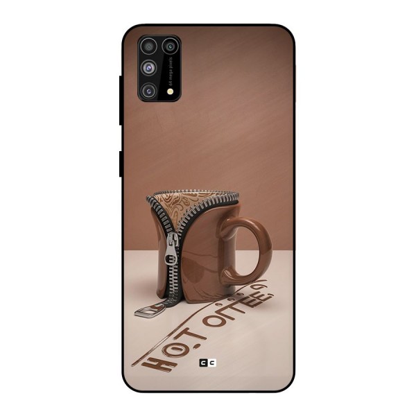 Hot Coffee Metal Back Case for Galaxy M31