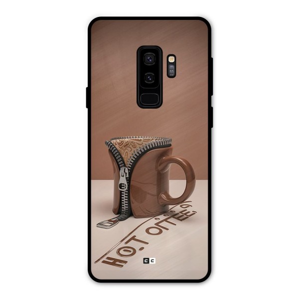 Hot Coffee Metal Back Case for Galaxy S9 Plus