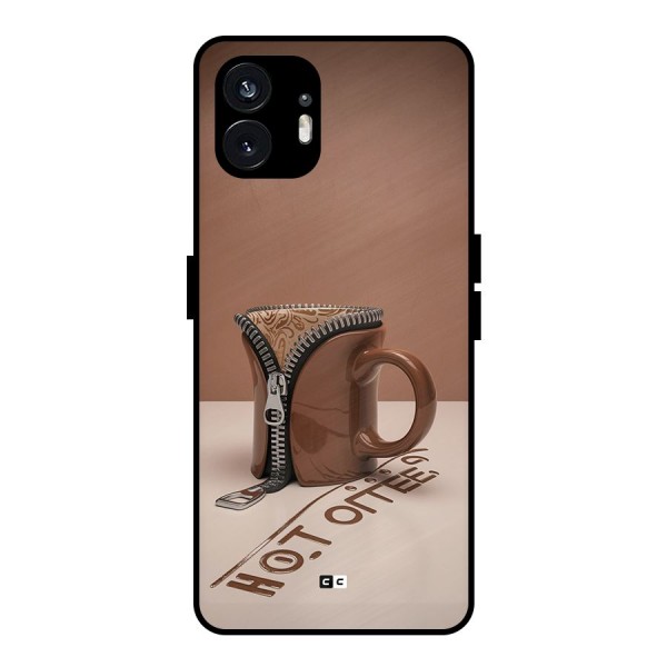 Hot Coffee Metal Back Case for Nothing Phone 2