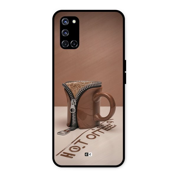 Hot Coffee Metal Back Case for Oppo A52