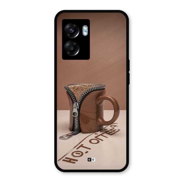 Hot Coffee Metal Back Case for Oppo K10 (5G)