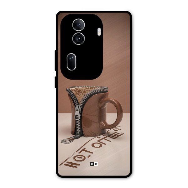 Hot Coffee Metal Back Case for Oppo Reno11 Pro 5G