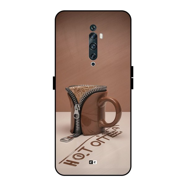 Hot Coffee Metal Back Case for Oppo Reno2 F