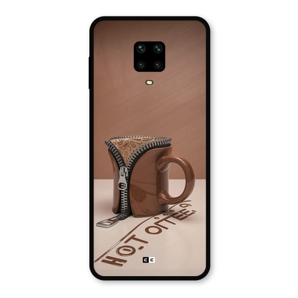 Hot Coffee Metal Back Case for Poco M2