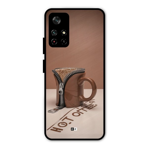 Hot Coffee Metal Back Case for Poco M4 Pro 5G