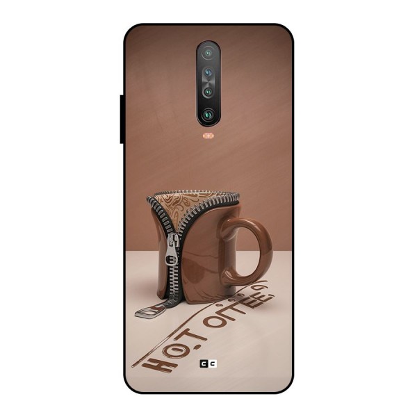 Hot Coffee Metal Back Case for Poco X2