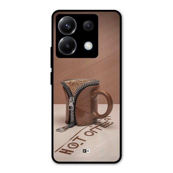 Hot Coffee Metal Back Case for Poco X6