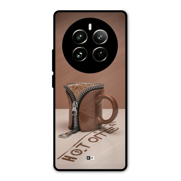 Hot Coffee Metal Back Case for Realme 12 Pro