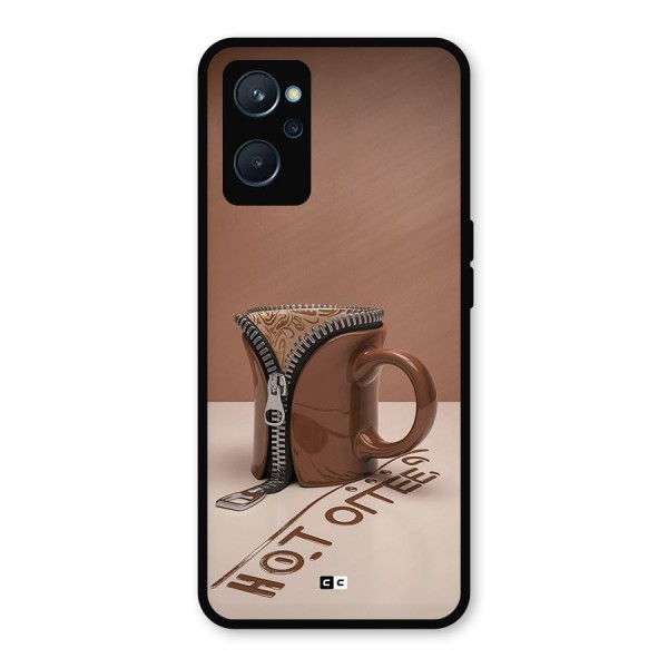 Hot Coffee Metal Back Case for Realme 9i