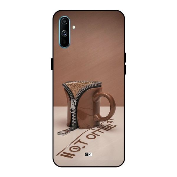 Hot Coffee Metal Back Case for Realme C3