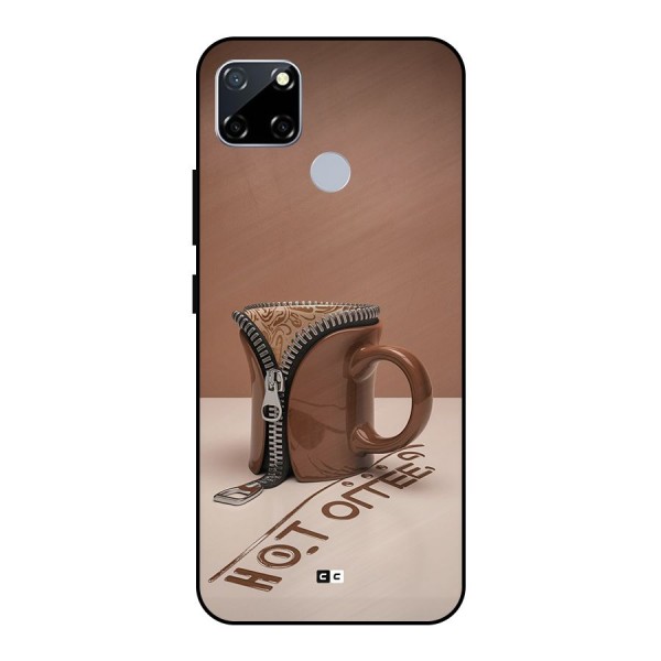 Hot Coffee Metal Back Case for Realme Narzo 20