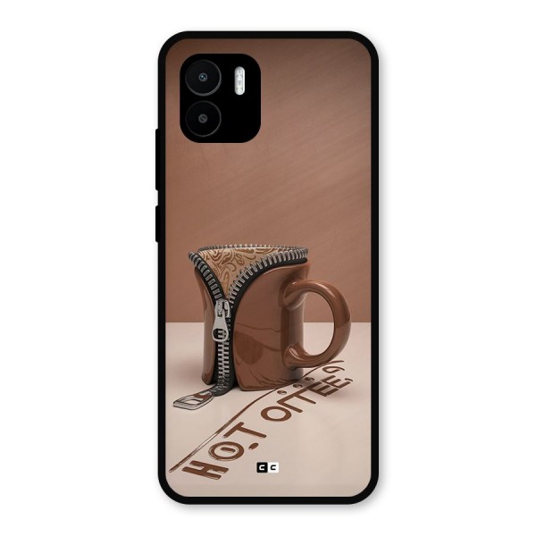 Hot Coffee Metal Back Case for Redmi A2