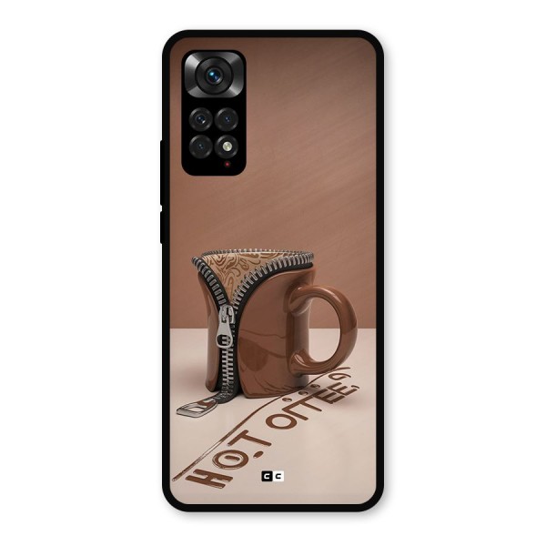 Hot Coffee Metal Back Case for Redmi Note 11