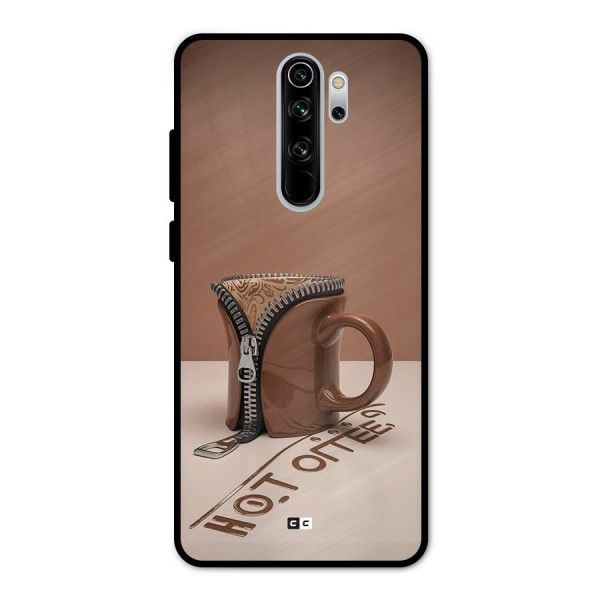 Hot Coffee Metal Back Case for Redmi Note 8 Pro