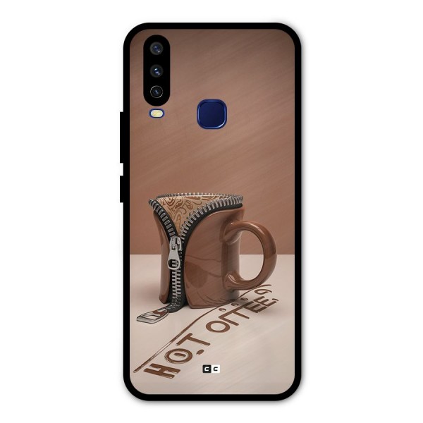 Hot Coffee Metal Back Case for Vivo U10