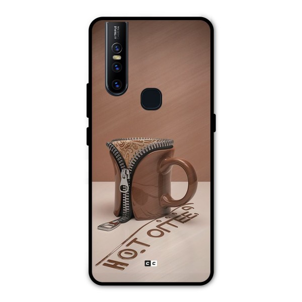 Hot Coffee Metal Back Case for Vivo V15