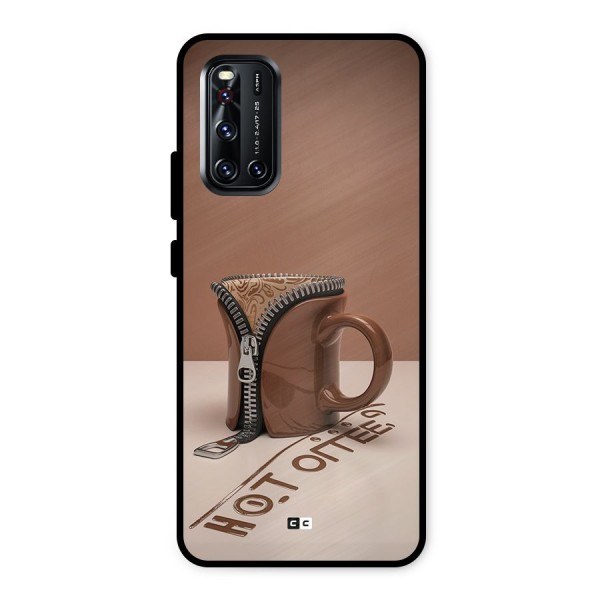 Hot Coffee Metal Back Case for Vivo V19