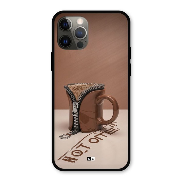 Hot Coffee Metal Back Case for iPhone 12 Pro