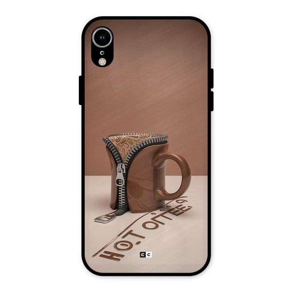 Hot Coffee Metal Back Case for iPhone XR