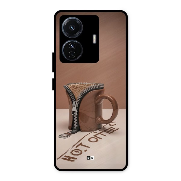 Hot Coffee Metal Back Case for iQOO Z6