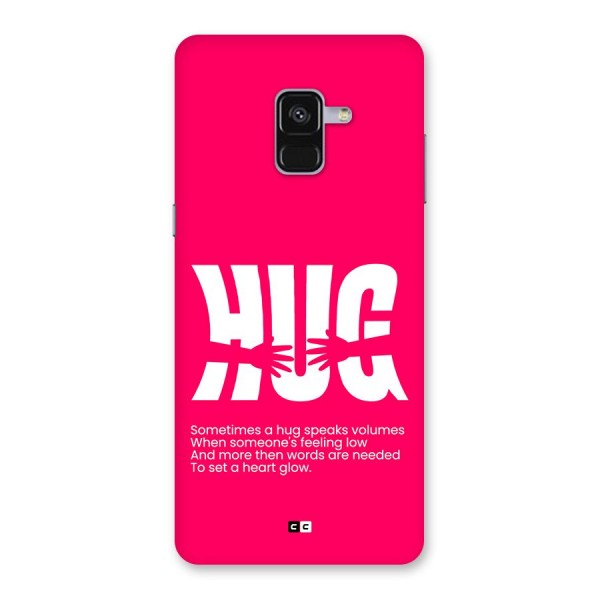 Hug Speaks Back Case for Galaxy A8 Plus