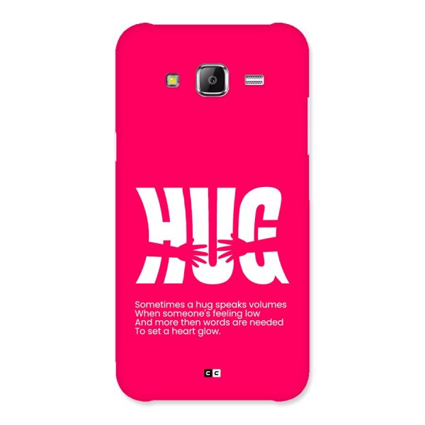 Hug Speaks Back Case for Galaxy J2 Prime