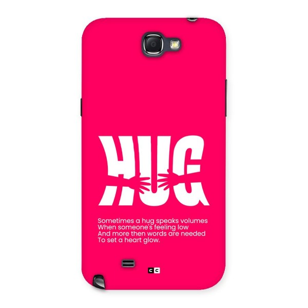 Hug Speaks Back Case for Galaxy Note 2