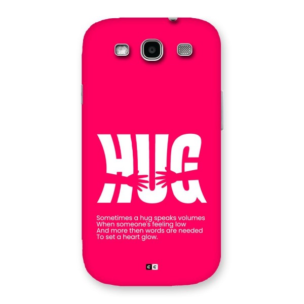 Hug Speaks Back Case for Galaxy S3