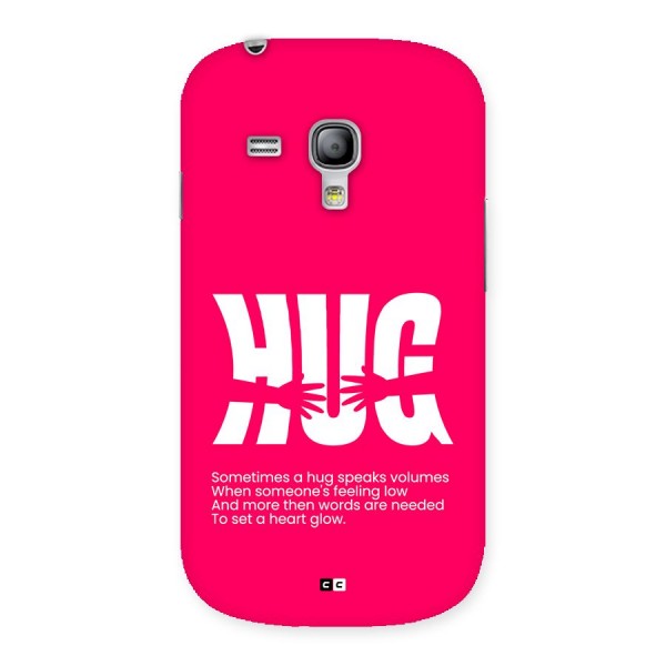 Hug Speaks Back Case for Galaxy S3 Mini