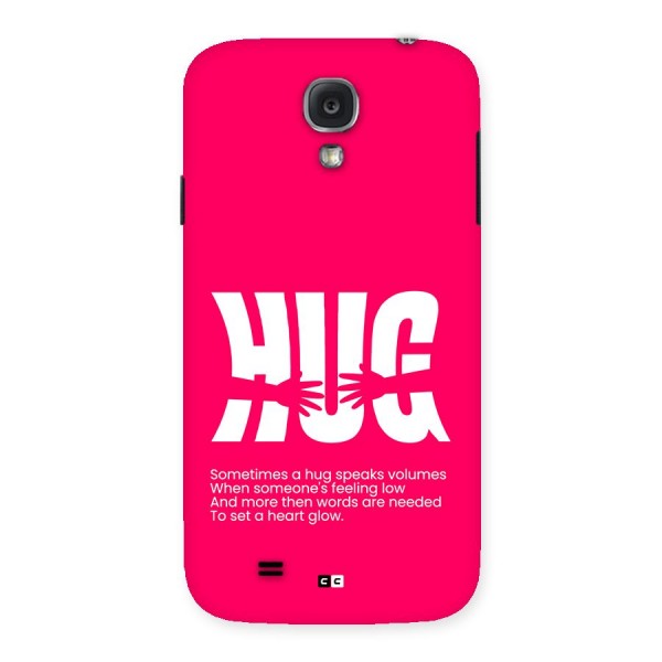 Hug Speaks Back Case for Galaxy S4