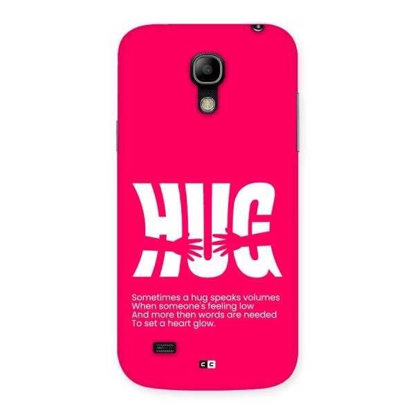 Hug Speaks Back Case for Galaxy S4 Mini