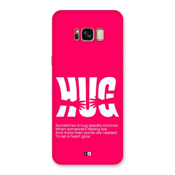 Hug Speaks Back Case for Galaxy S8 Plus